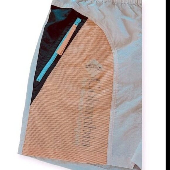 Columbia Riptide Retro Hiking Shorts Dusty Pink Size XXL NEW - Picture 7 of 11